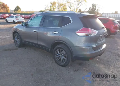2016 Nissan Rogue Sl из США, поврежденный, VIN 5N1AT2MV2GC875193